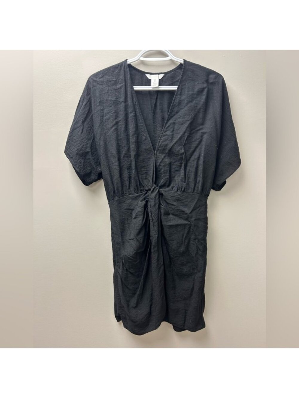 H&M Black Midi Dress